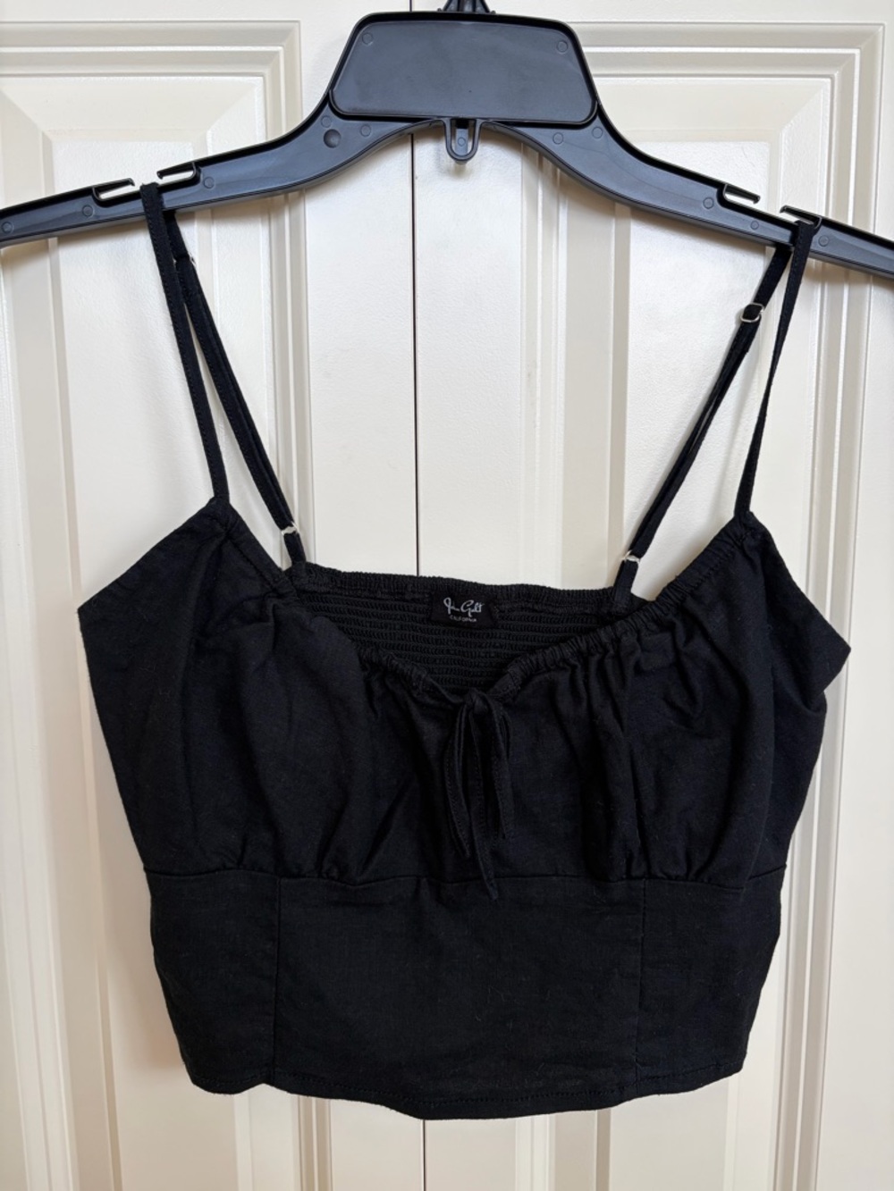 Brandy Melville Black Crop Tank